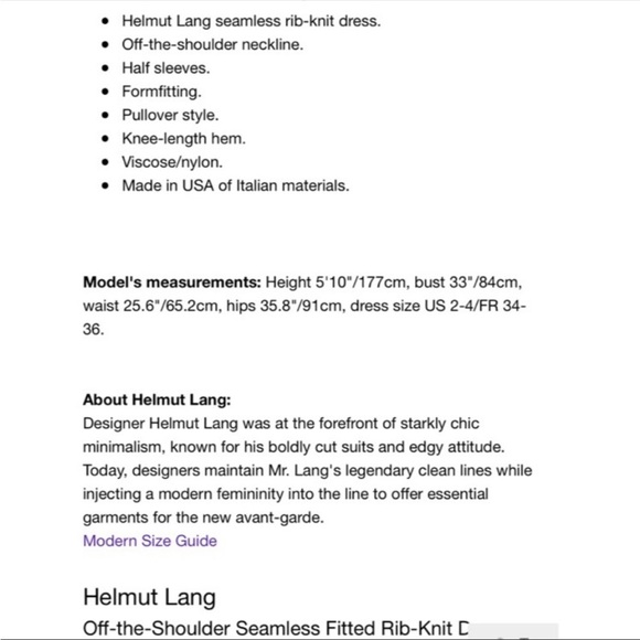 Helmut Lang Velveteen Off Shoulder Dress Pink - Picture 4 of 6